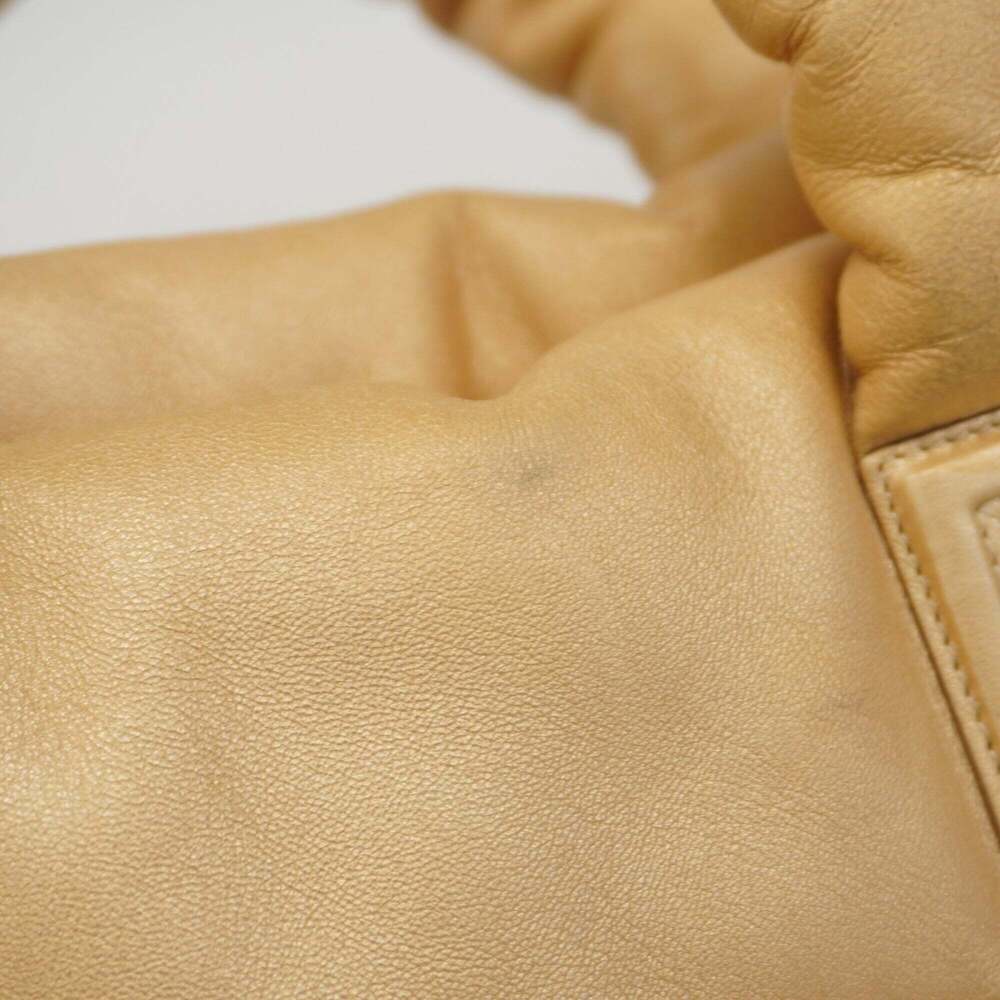 CHANEL Gold Leather Tote Bag - Picture 8 of 12